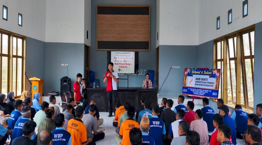 Pelatihan Moralitas Who Am I,  Langkah Lapas Leok Bentuk Karakter Warga Binaan