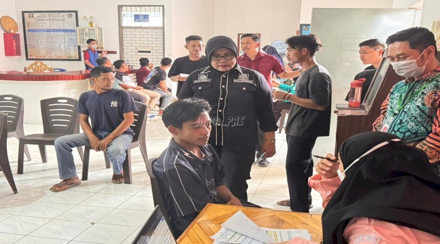 Lapas Leok Gelar Skrining dan Pemeriksaan Chest X-Ray bagi 162 Warga Binaan