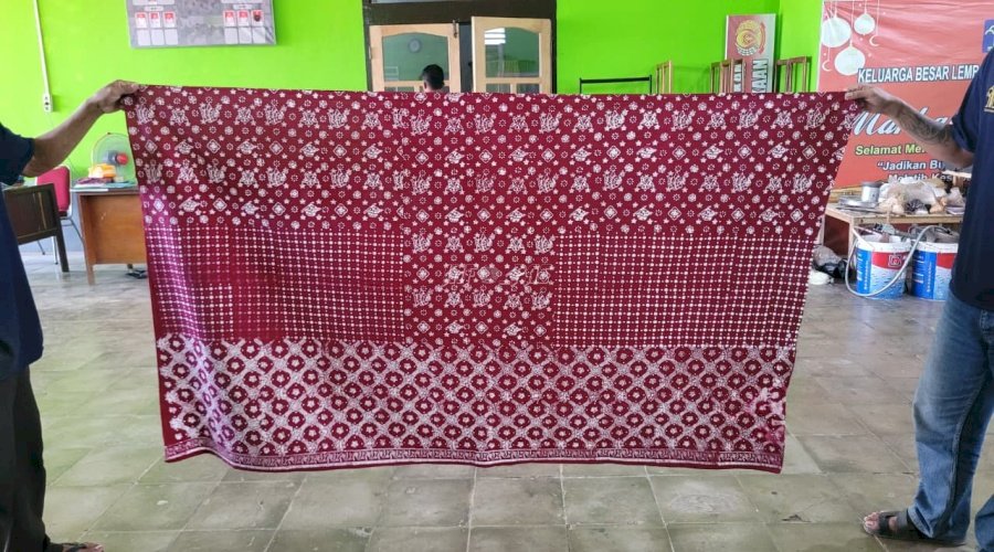 Lapas Jambi Lanjutkan Pembinaan Kemandirian Warga Binaan melalui Kegiatan Membatik