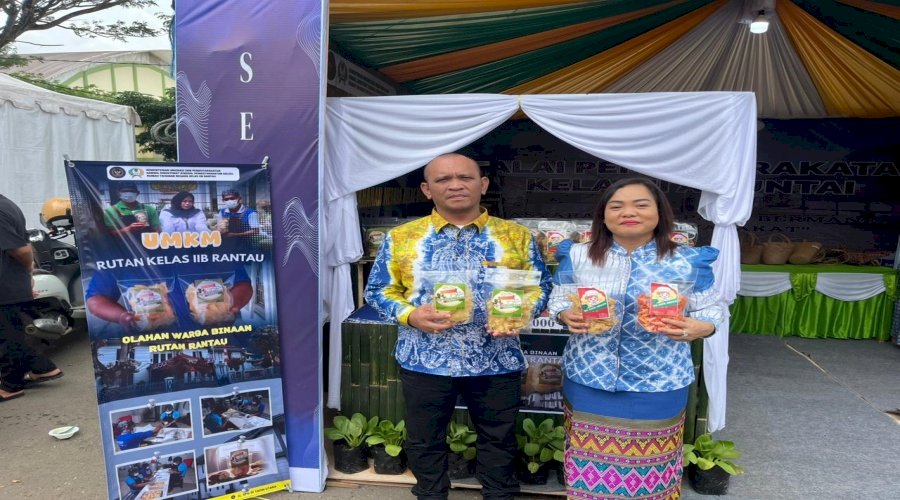 Rutan Rantau Meriahkan HUT Ke-60 Kab. Tapin lewat Partisipasi Expo UMKM 