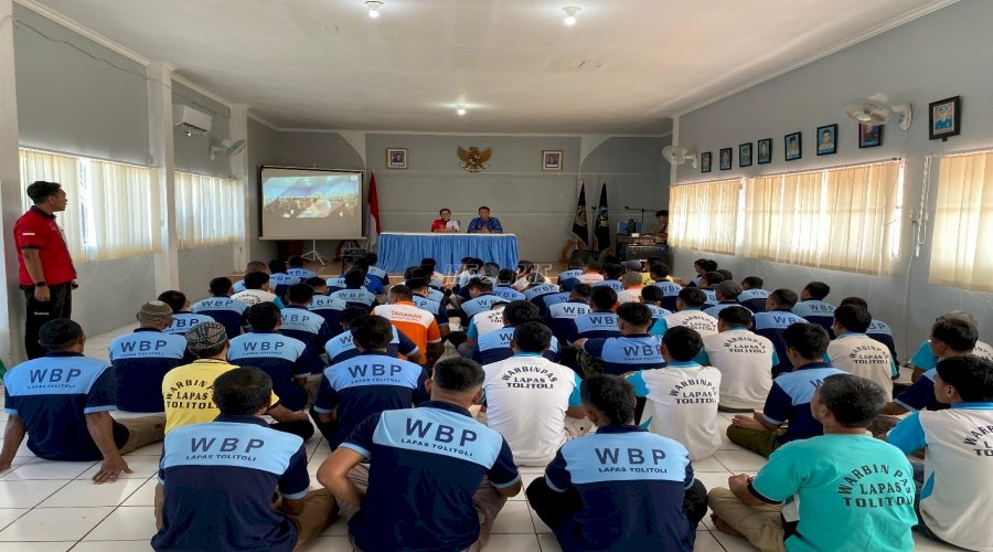 Lapas Tolitoli Gelar Pelatihan Moralitas bagi Warga Binaan
