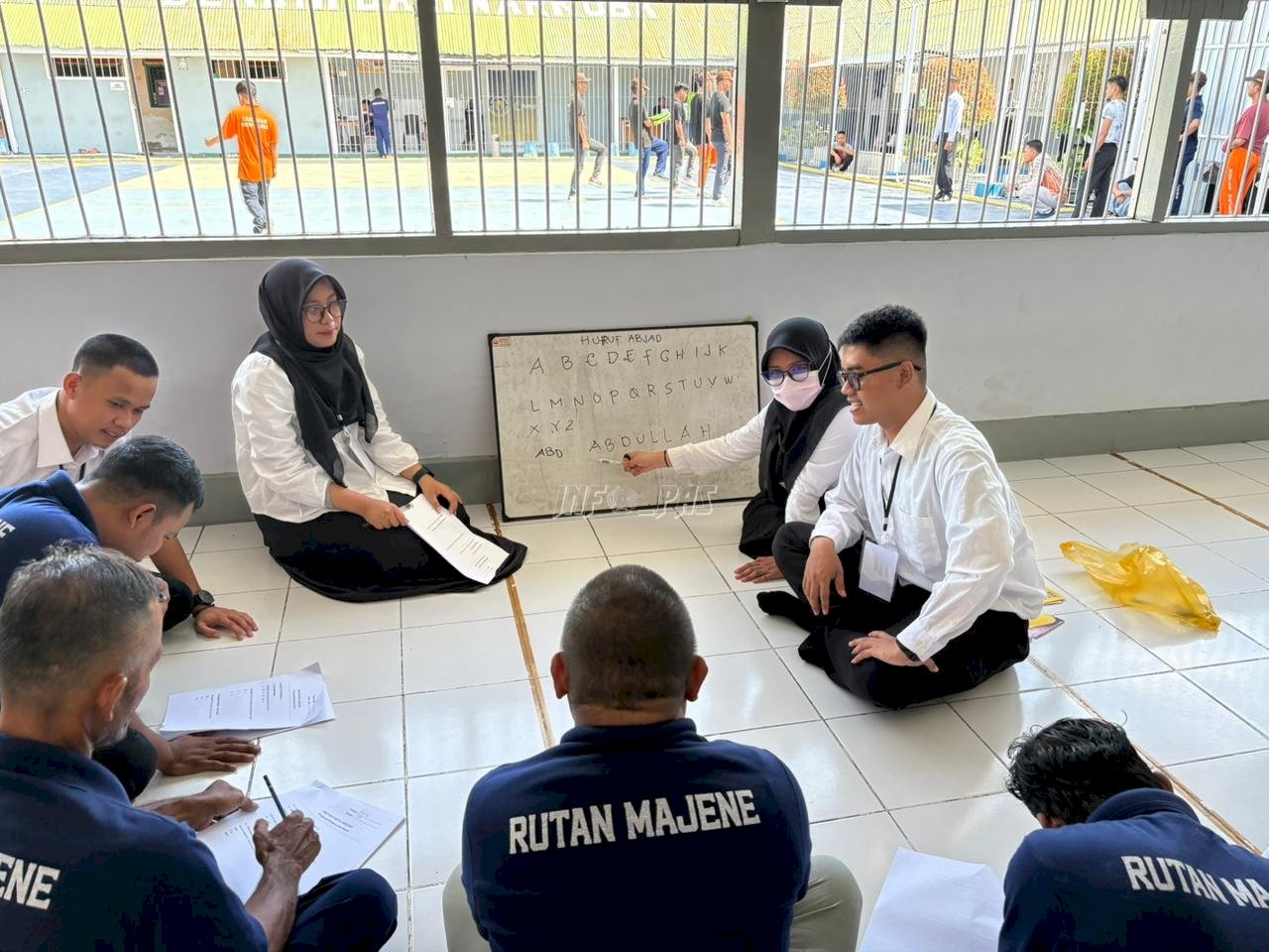 Bangun Budaya Literasi, Rutan Majene Buka Kelas Berantas Buta Aksara