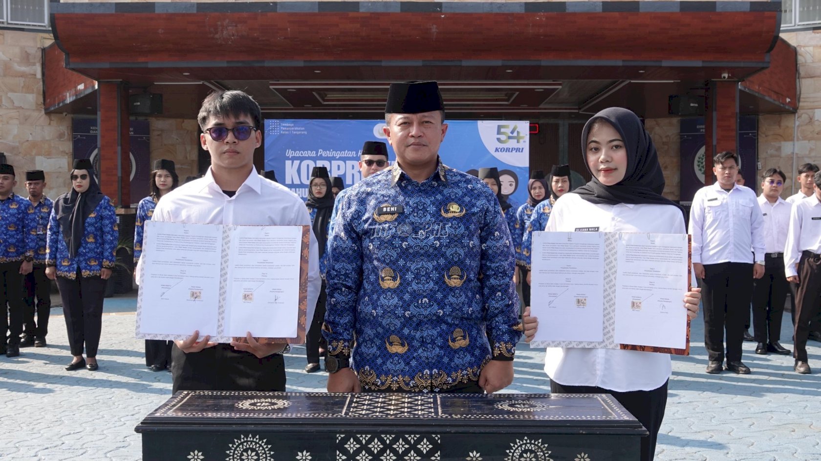 Lapas Kelas I Tangerang Bekali Peserta Magang dengan Nilai Profesionalisme Pemasyarakatan