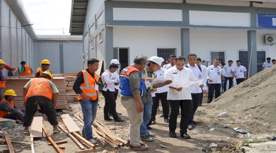 Kabag TU dan Umum Kanwil Ditjenpas Jateng Dampingi Direktur SSPP Tinjau Pembangunan Rutan Semarang