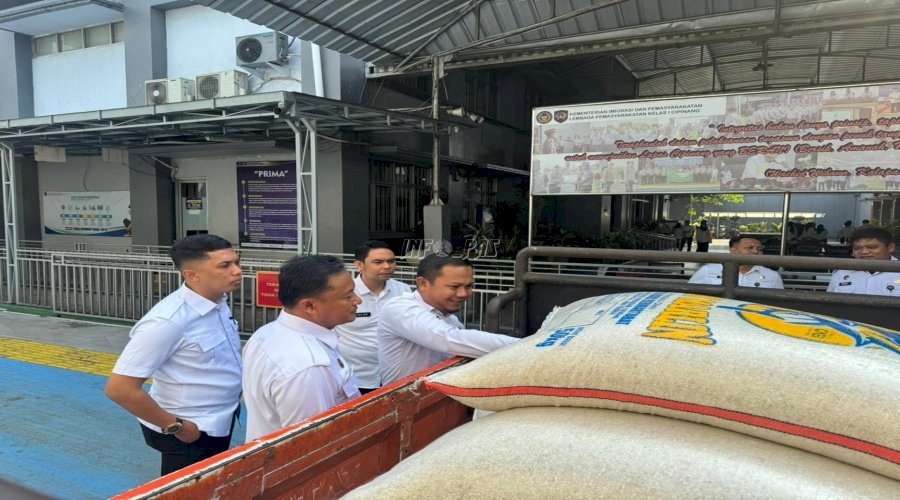 Lapas Cipinang Perkuat Pengawasan Logistik, Kalapas Sidak Bahan Makanan