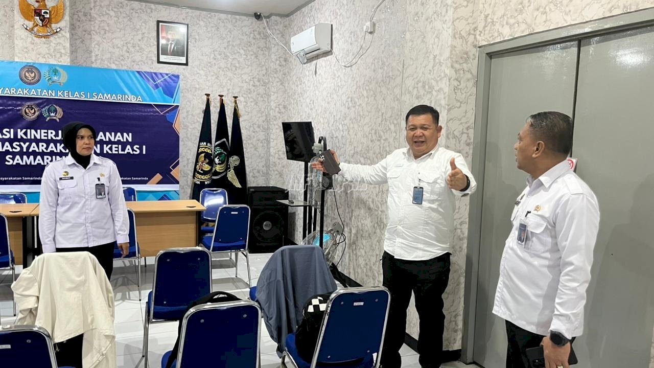 Perkuat Kinerja dan Layanan, Kakanwil Ditjenpas Kaltim Tinjau Bapas Samarinda