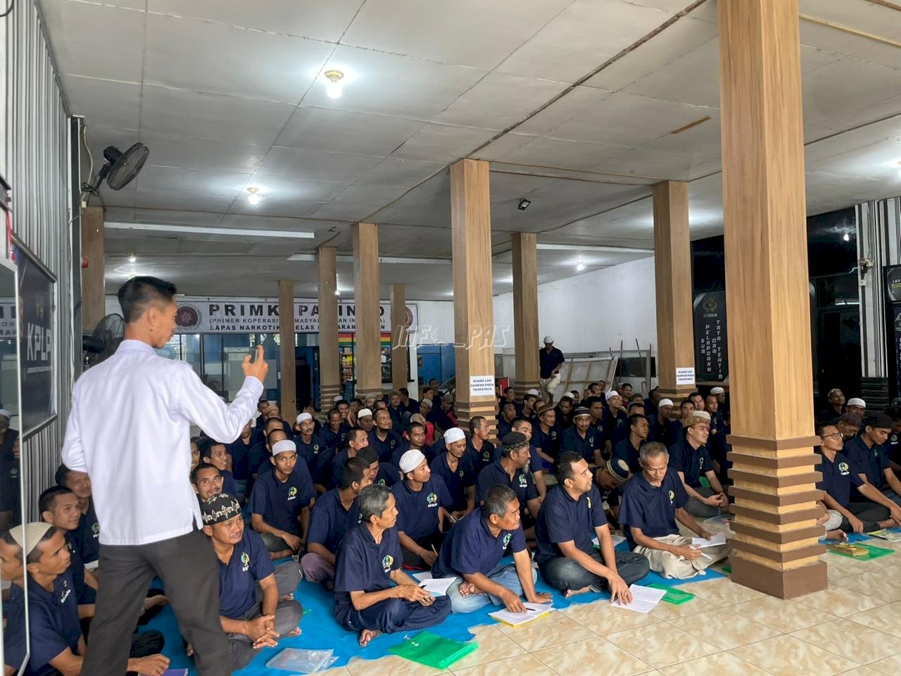 130 Warga Binaan Lapas Narkotika Karang Intan Ikuti Pembinaan Adiksi dan Kesehatan Mental