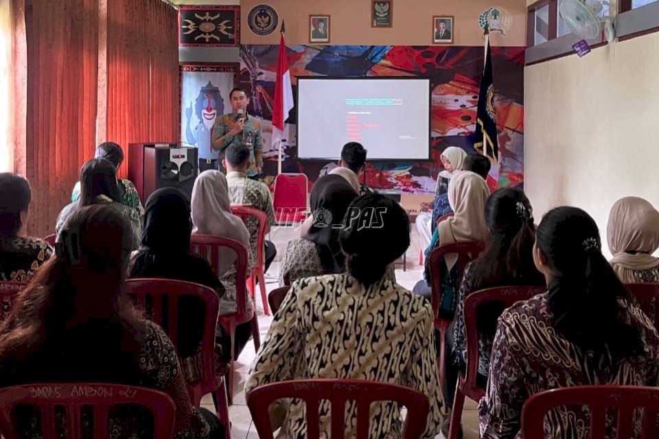 Bapas Ambon Kenalkan Peran Strategis PK kepada Peserta Magang