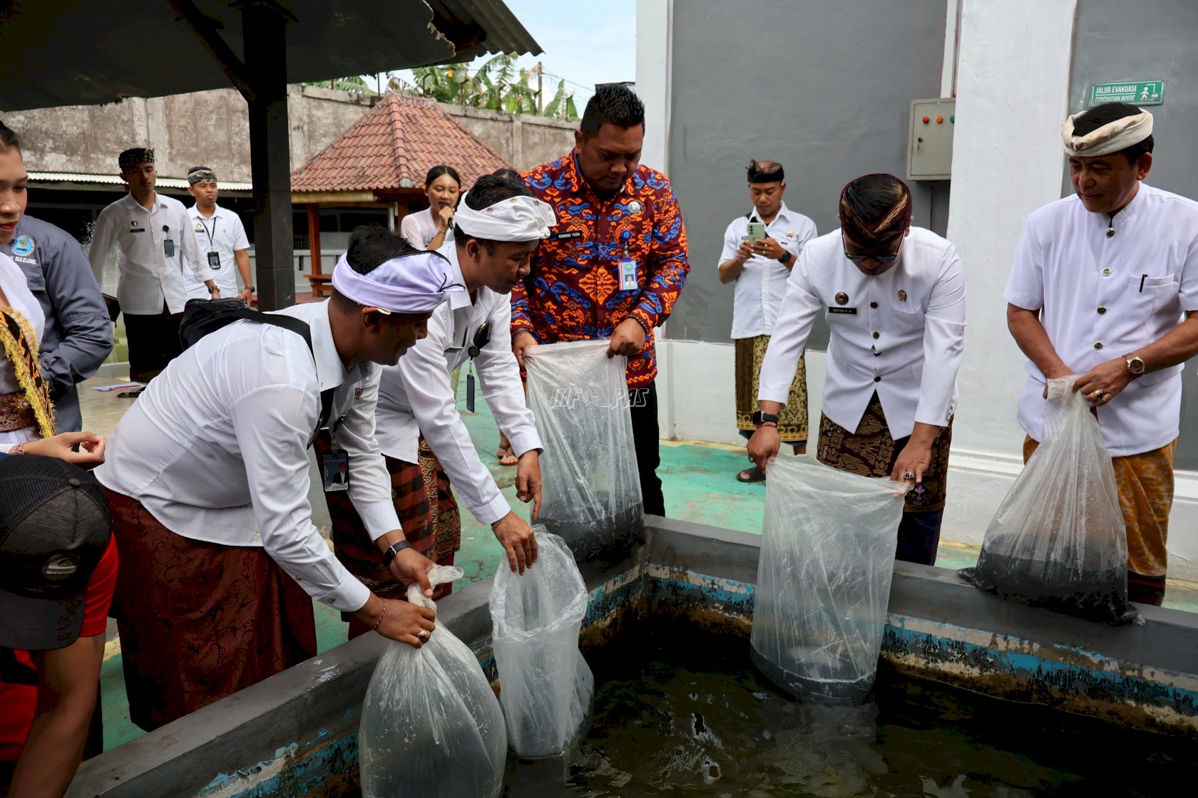 Penebaran Ikan Lele dan Penampilan Kreatif Warga Binaan Warnai Penutupan Rehabilitasi Rutan Negara