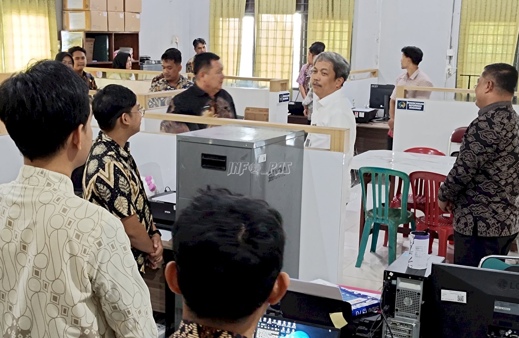 Pengawasan Terintegrasi, Kanwil Ditjenpas Kaltim Terima Kunjungan Staf Ahli Kemenimipas