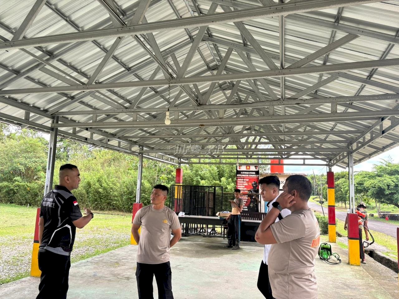 Bapas Tanjungpandan Gandeng Brimob Babel Perkuat Disiplin dan Wawasan Kebangsaan