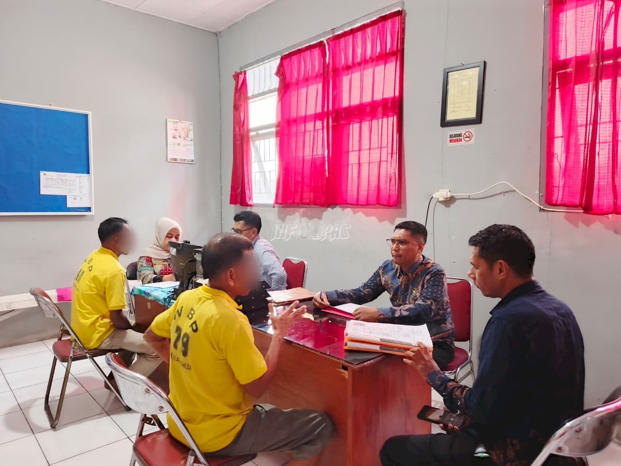 Lapas Namlea Terima Wasmat Kedua, PN Namlea Awasi Pelaksanaan Putusan Warga Binaan