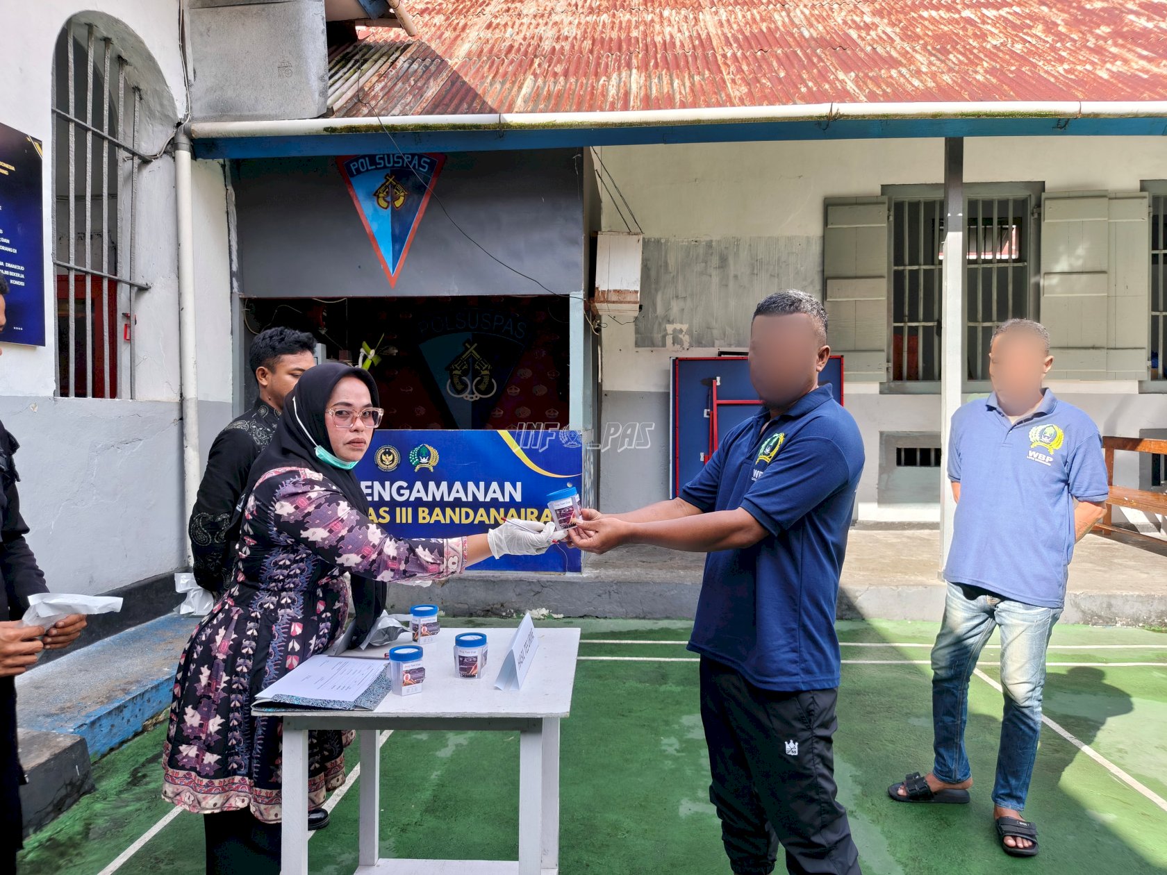 Lapas Bandanaira Gelar Tes Urine Mendadak, Seluruh Peserta Negatif Narkoba