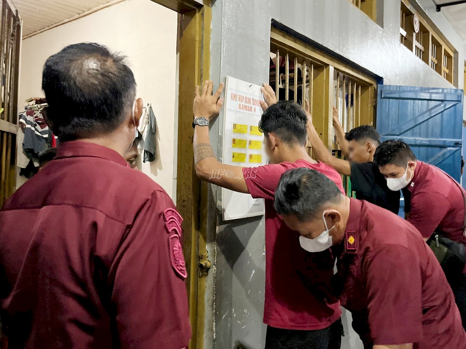 Perkuat Pengawasan, Lapas Tolitoli Lakukan Razia Insidentil bersama Satopspatnal