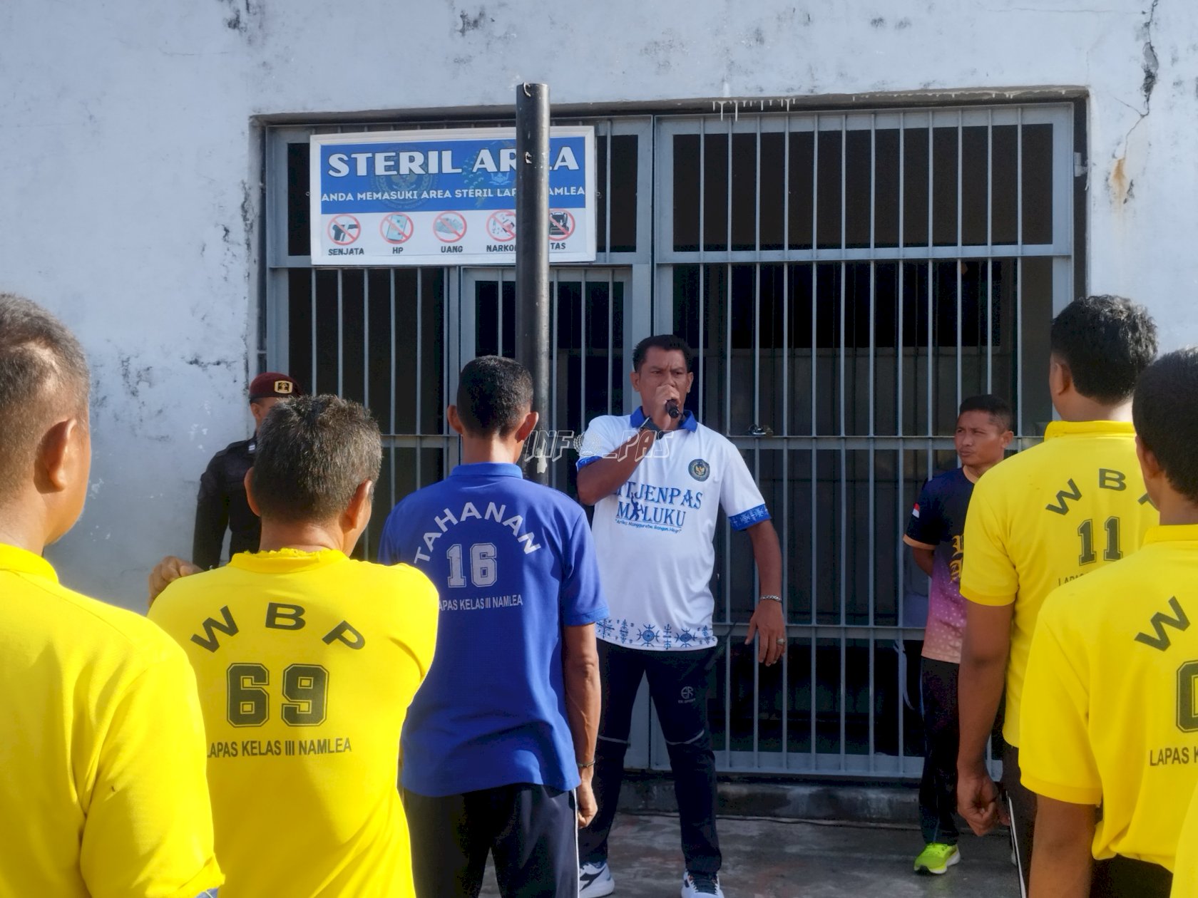 Kalapas Namlea Motivasi Warga Binaan, Tekankan Pentingnya Ketaatan dan Pembinaan