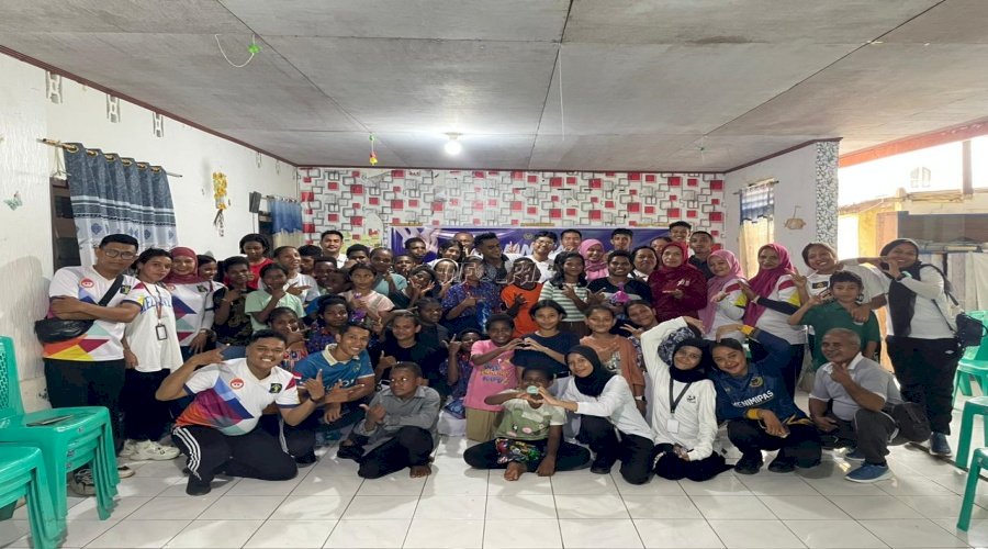 Peduli Sesama, Rutan Ambon Salurkan Kebutuhan Pokok ke Panti Asuhan Maria Mediatrix