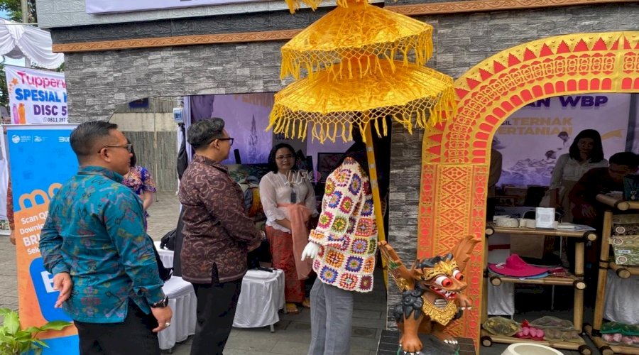 Lapas Tabanan Promosikan Produk Sangkar Emas pada Silaknas dan Milad Ke-35 ICMI