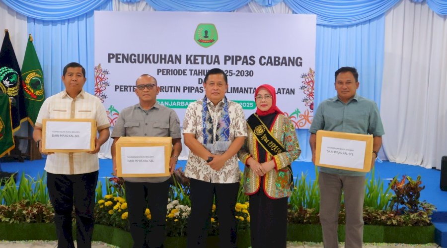 Lapas Kotabaru Terima Bantuan Buku untuk Perkuat Literasi Warga Binaan