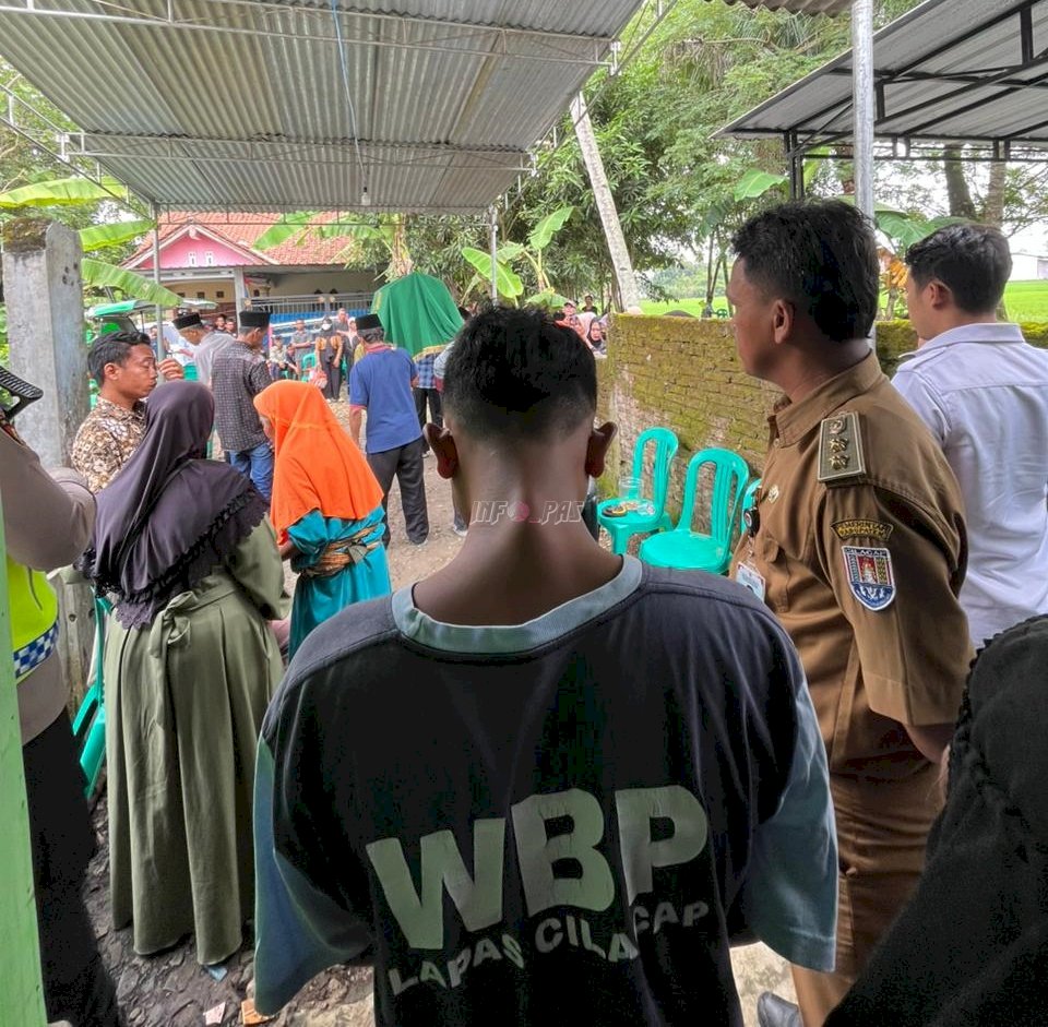 Lapas Cilacap Izinkan Warga Binaan Melayat, Jamin Pemenuhan dan Penegakkan HAM