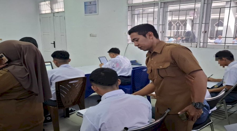 LPKA Palu Fasilitasi Ujian Semester Ganjil SETARA Daring bagi Anak Binaan