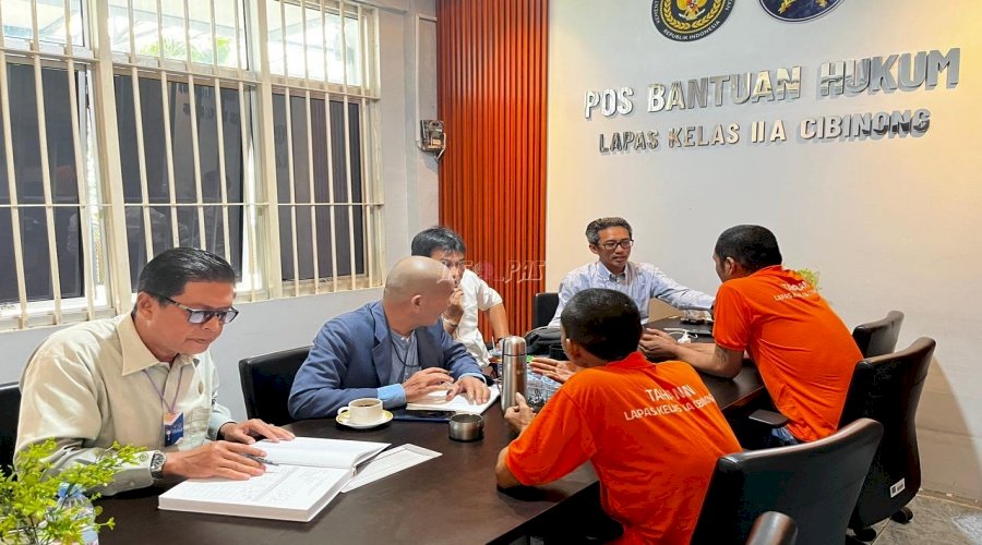 Lapas Cibinong Bersama LBH Perkumpulan Masyarakat Cibinong Berikan Tahanan Konsultasi Hukum Gratis