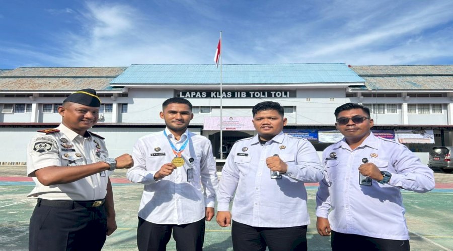 Petugas Lapas Tolitoli Raih Medali Emas Karate, Siap Tampil pada PORPROV Sulteng