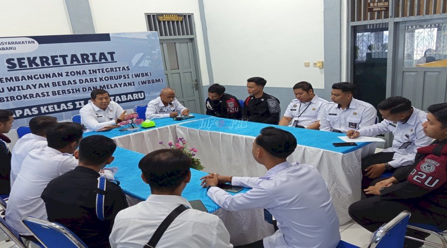 Kalapas Kotabaru Tegaskan Kedisiplinan dan Kewaspadaan Regu Pengamanan Jelang Akhir Tahun