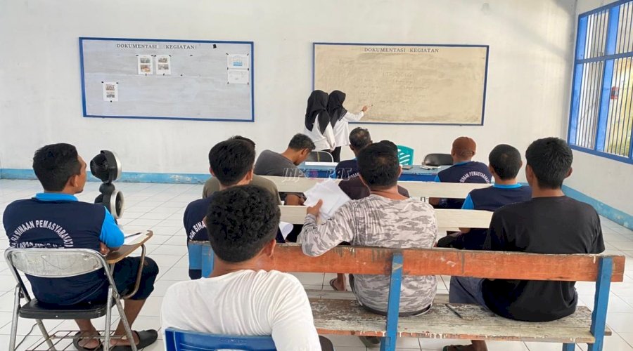 Lapas Ternate Bina Kepribadian Warga Binaan Berupa Kemahiran Bahasa Inggris 