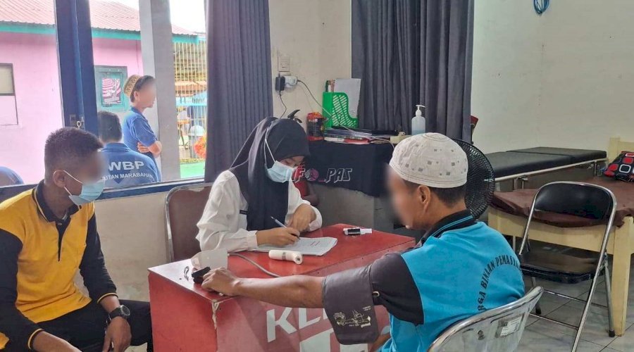 Rutan Marabahan Hadirkan Layanan Kesehatan Gratis dan Konsultasi Psikologi untuk Warga Binaan