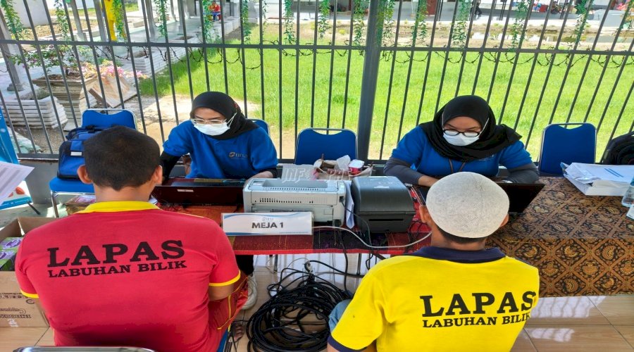 Lapas Labuhan Bilik Gandeng Kemenkes RI Gelar Skrining TBC Intensif untuk Warga Binaan