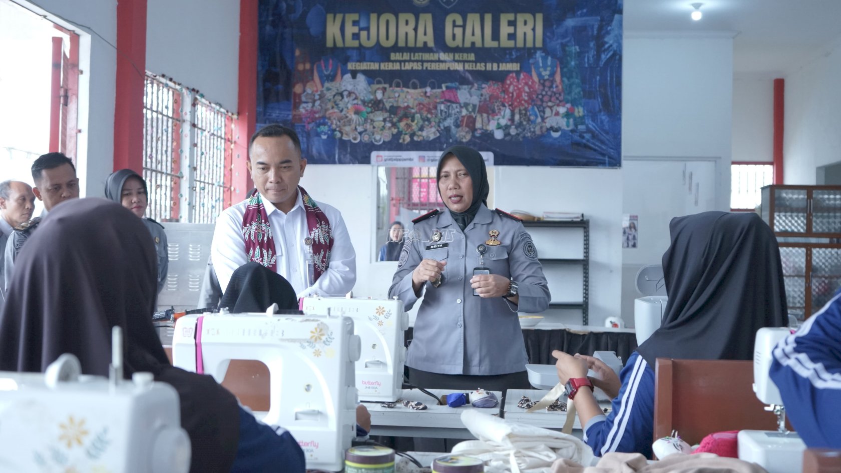 Lapas Perempuan Jambi Paparkan Progres Pembinaan dalam Kunjungan Perdana Kakanwil