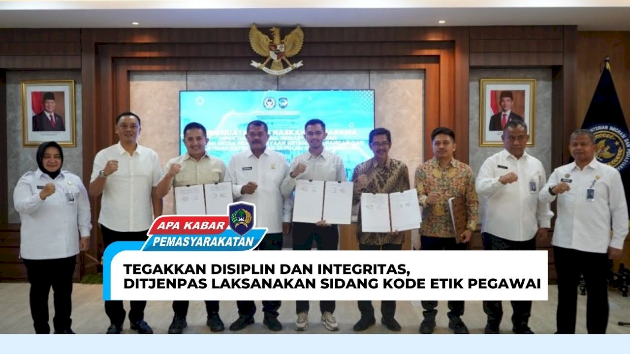 Dukung Ketahanan Pangan Nasional, Ditjenpas Jalin Kerja Sama dengan Enam Mitra Strategis