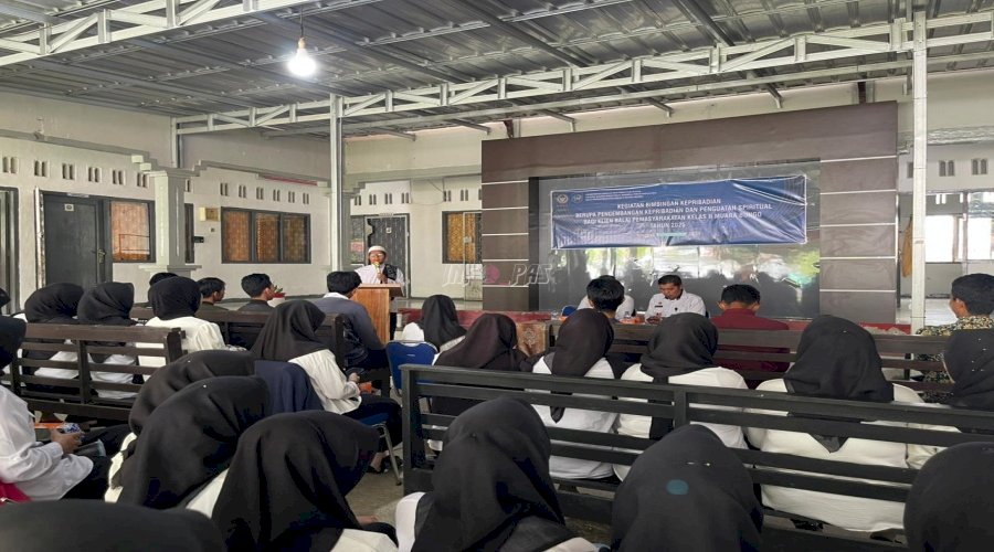 Bapas Muara Bungo Bimbing Kepribadian Klien lewat Siraman Rohani 