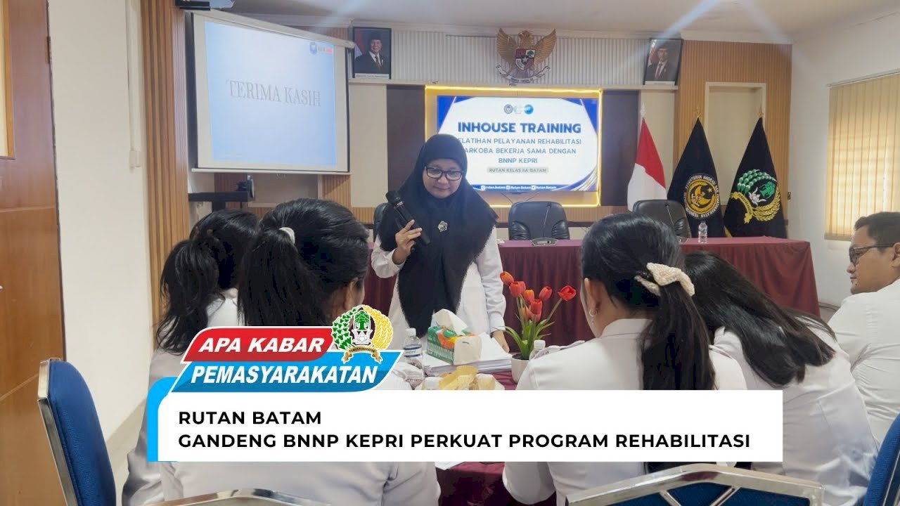 Rutan Batam Gandeng BNNP Kepri Perkuat Program Rehabilitasi