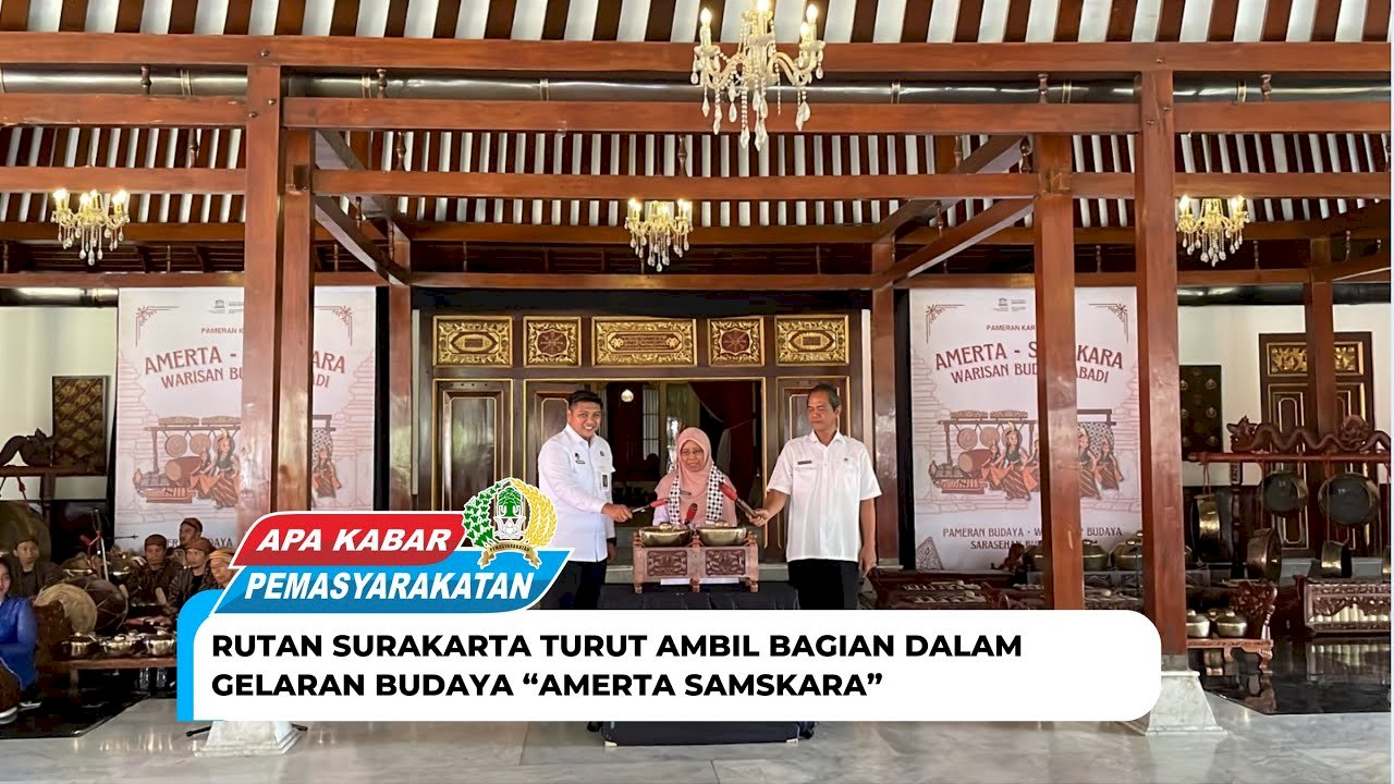 Surakarta Detention Center Participates in the "Amerta Samskara" Cultural Event