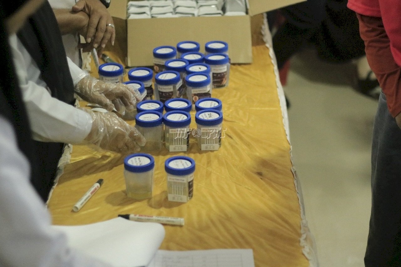 Cegah Penyalahgunaan Narkoba, Lapas Takalar Gelar Tes Urine Petugas & Warga Binaan