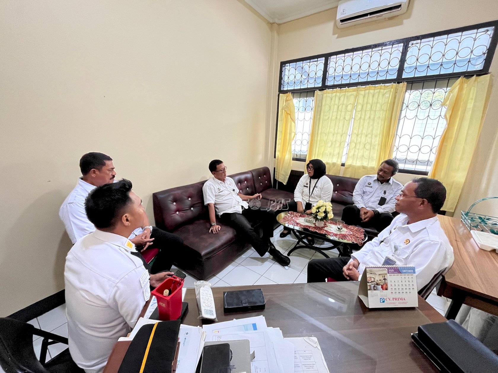 Kanwil Ditjenpas Maluku Tinjau Kesiapan Lapas dan Rutan Jelang Nataru