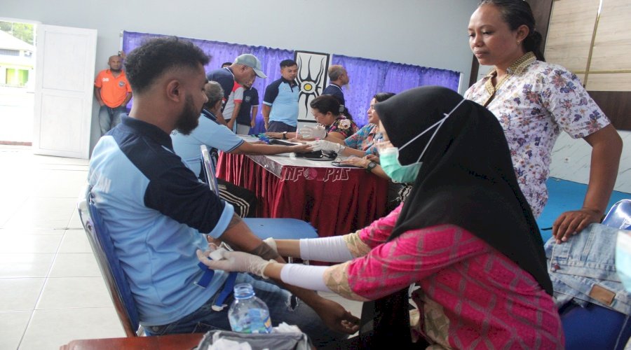 Deteksi Dini Kesehatan Warga Binaan, Lapas Piru dan Puskesmas Piru Gencarkan Program Jumpa Kesan 