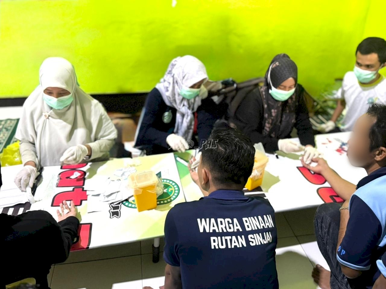 Gandeng Dinkes, Rutan Sinjai Gelar Sosialisasi dan Skrining HIV/AIDS bagi Seluruh Warga Binaan