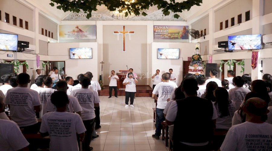 Praise and Worship di Lapas Cibinong Hadirkan Pesan Pembaruan, Unchained: A New Creation