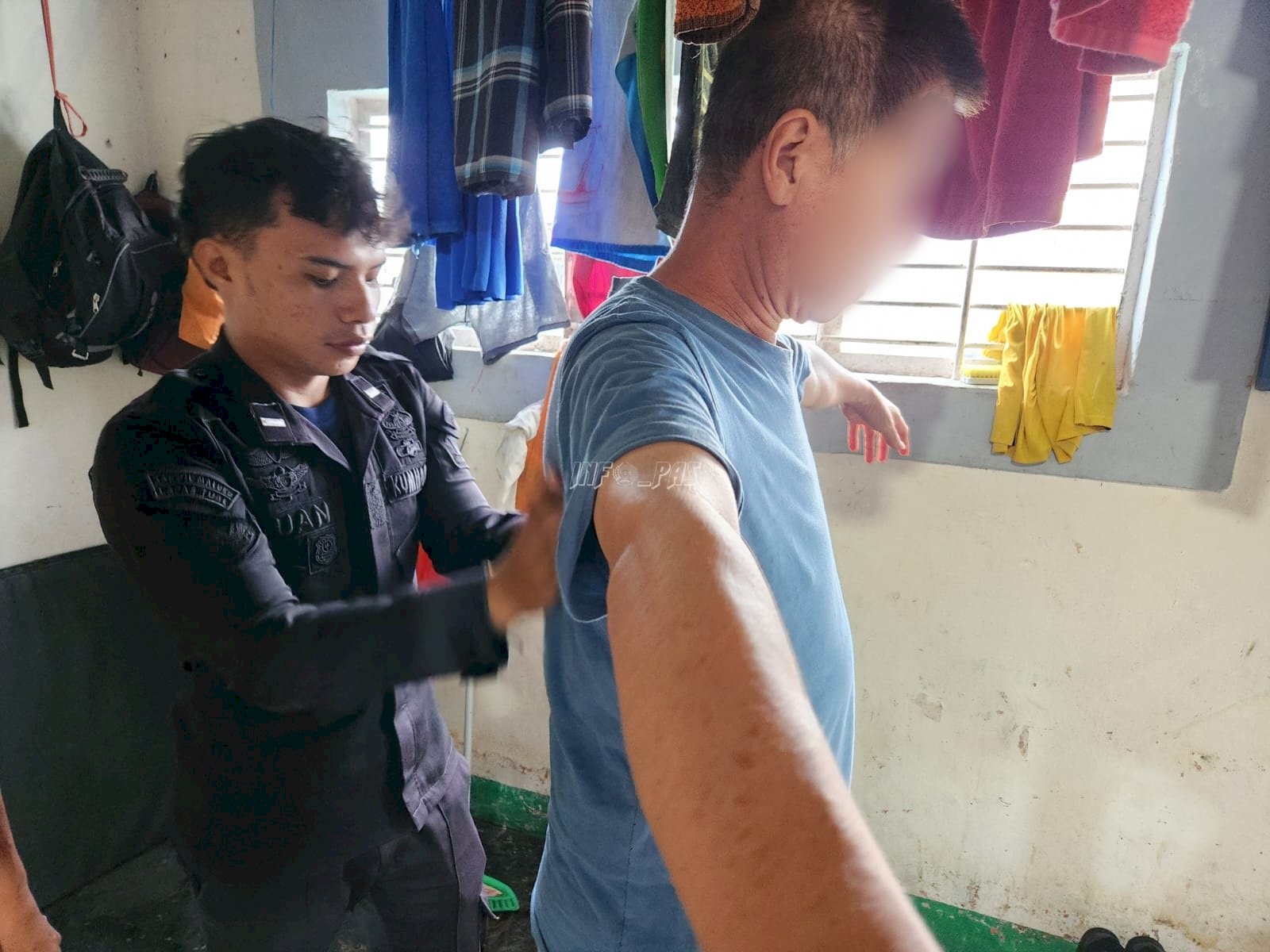 Razia Rutin Blok Hunian, Lapas Tual Perketat Deteksi Dini Gangguan Kamtib