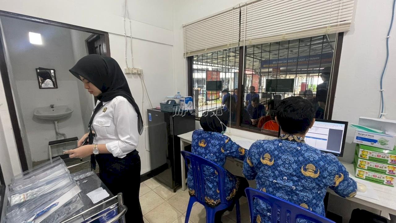 Pastikan Hak Kesehatan Terpenuhi, Rutan Pelaihari Laksanakan Layanan Pengobatan Warga Binaan