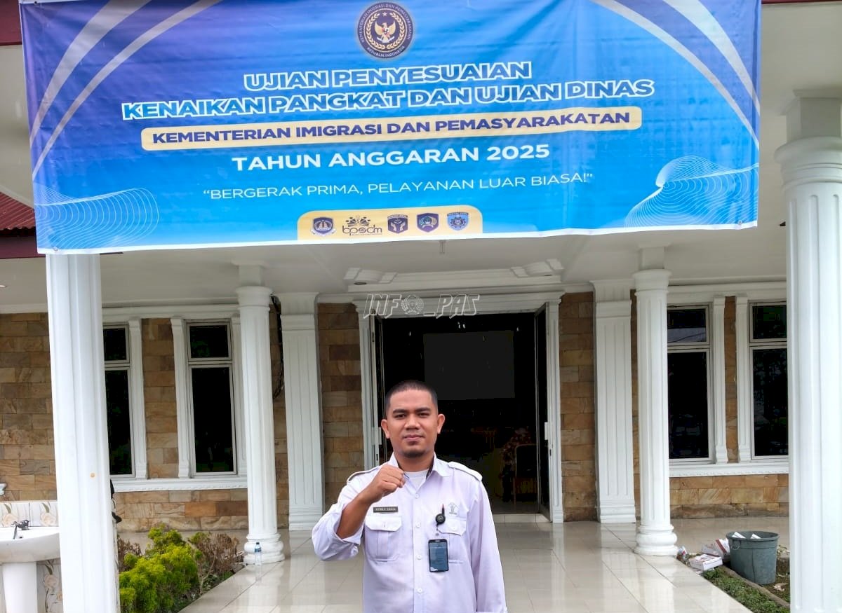 Dorong Karier ASN, Pegawai Lapas Labuhan Bilik Ikuti Ujian Dinas