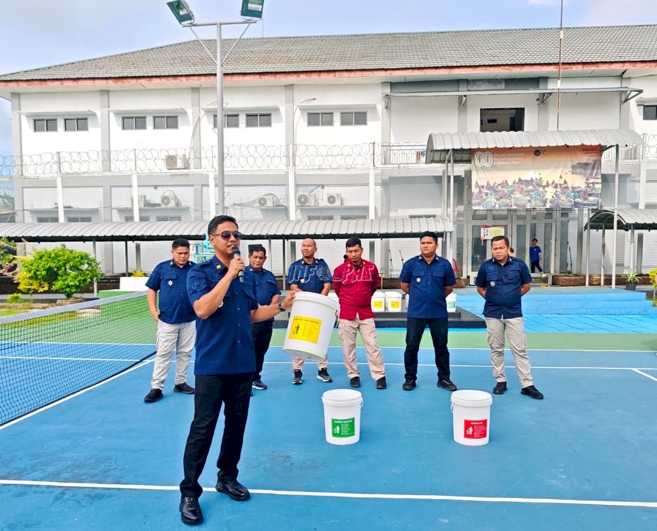 Menuju Zero Waste Pemasyarakatan, Lapas Banjarbaru Gelar Sosialisasi Pemilahan Sampah