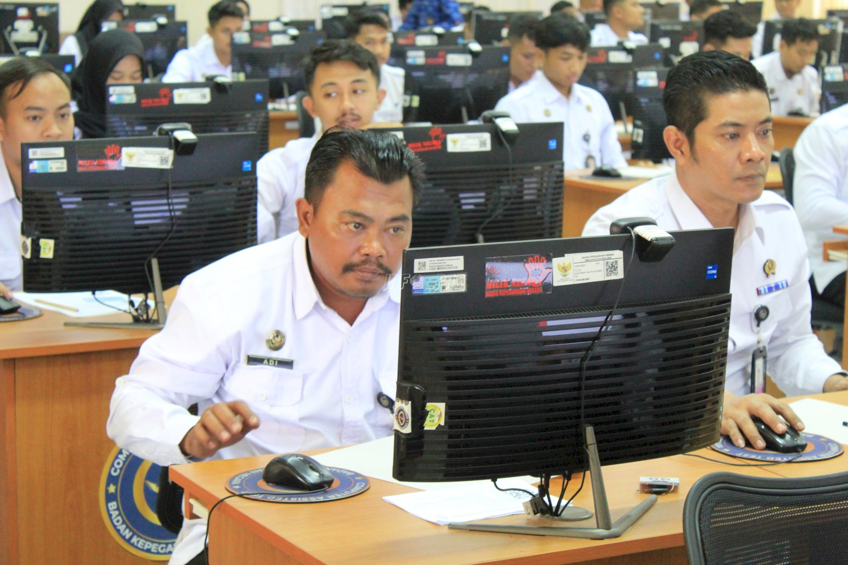 Pembinaan Karier ASN, Kanwil Ditjenpas Jateng Laksanakan Ujian Penyesuaian Pangkat