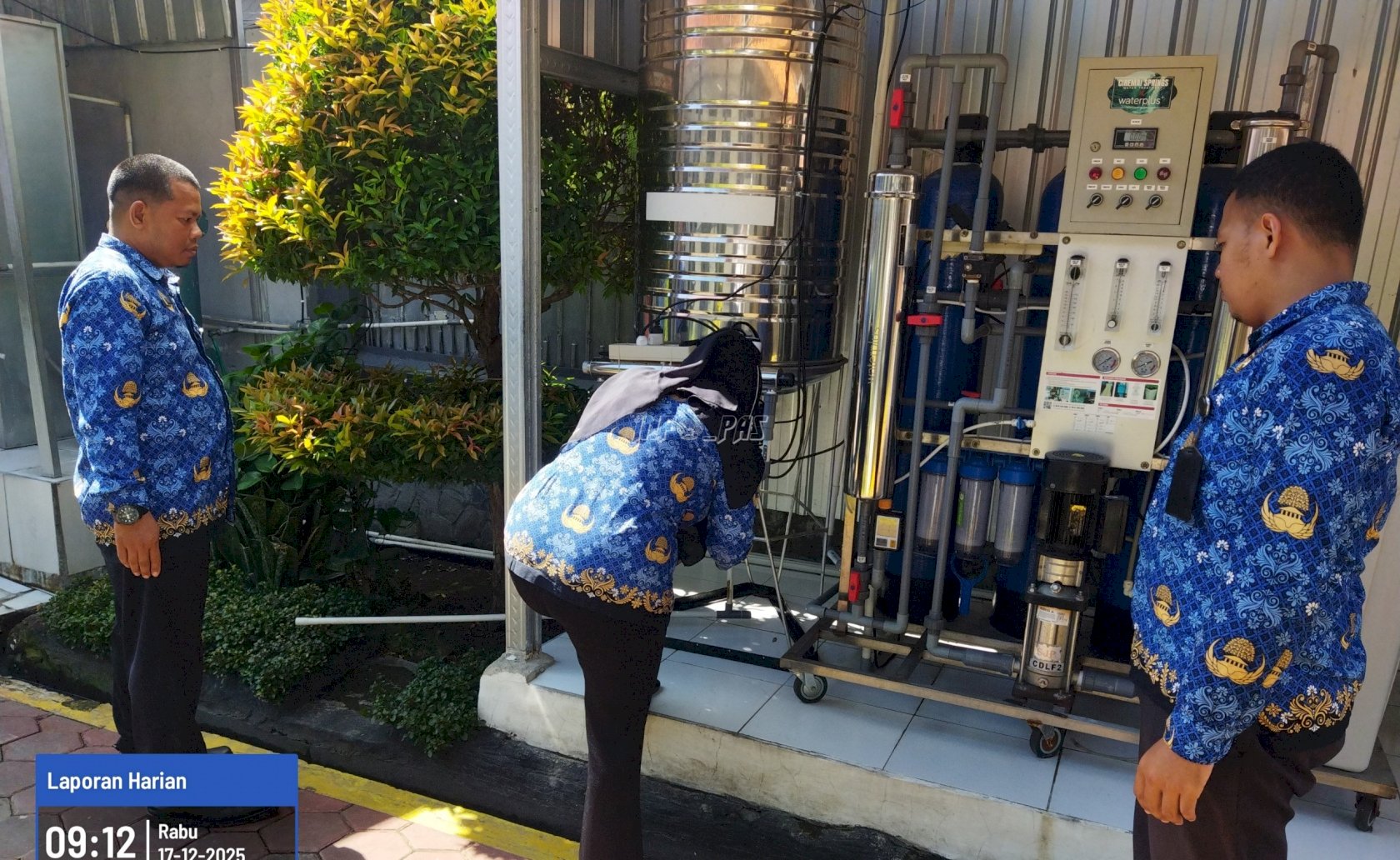 Lapas Brebes Pastikan Kualitas Air Minum Warga Binaan lewat Pemeriksaan Labkesda