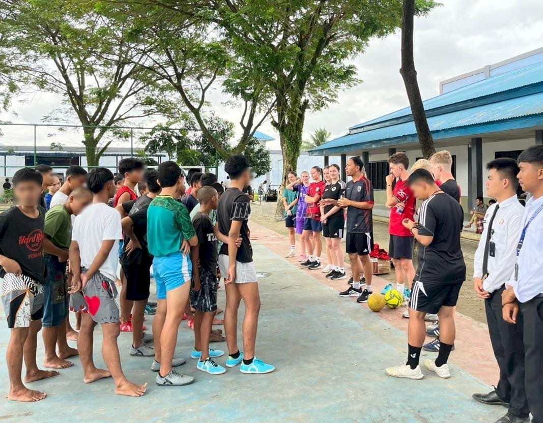 Lewat Futsal, LPKA Medan Perkuat Pembinaan Karakter Anak Binaan