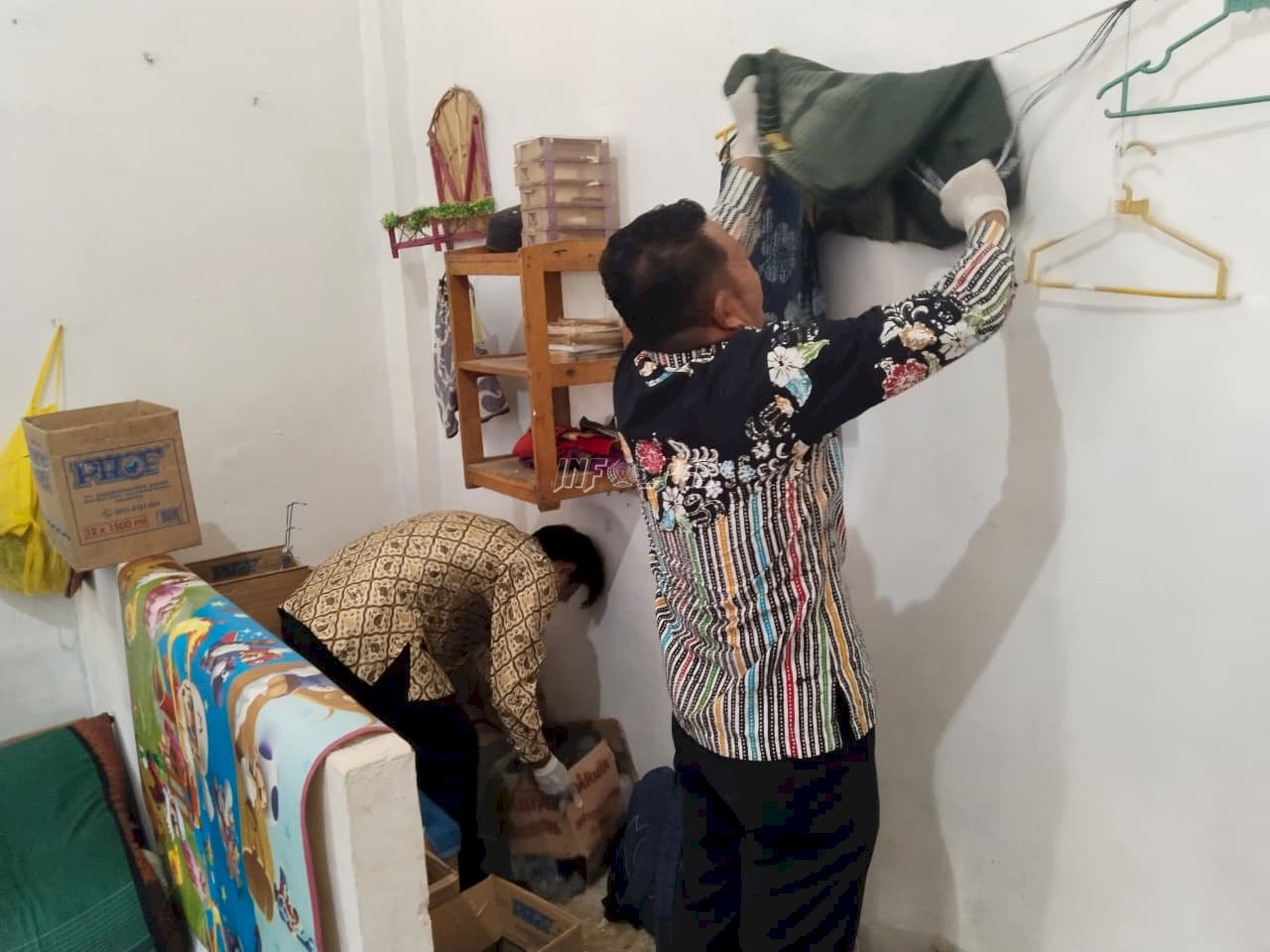 Perkuat Keamanan Jelang Nataru, Rutan Pelaihari Geledah Blok Hunian