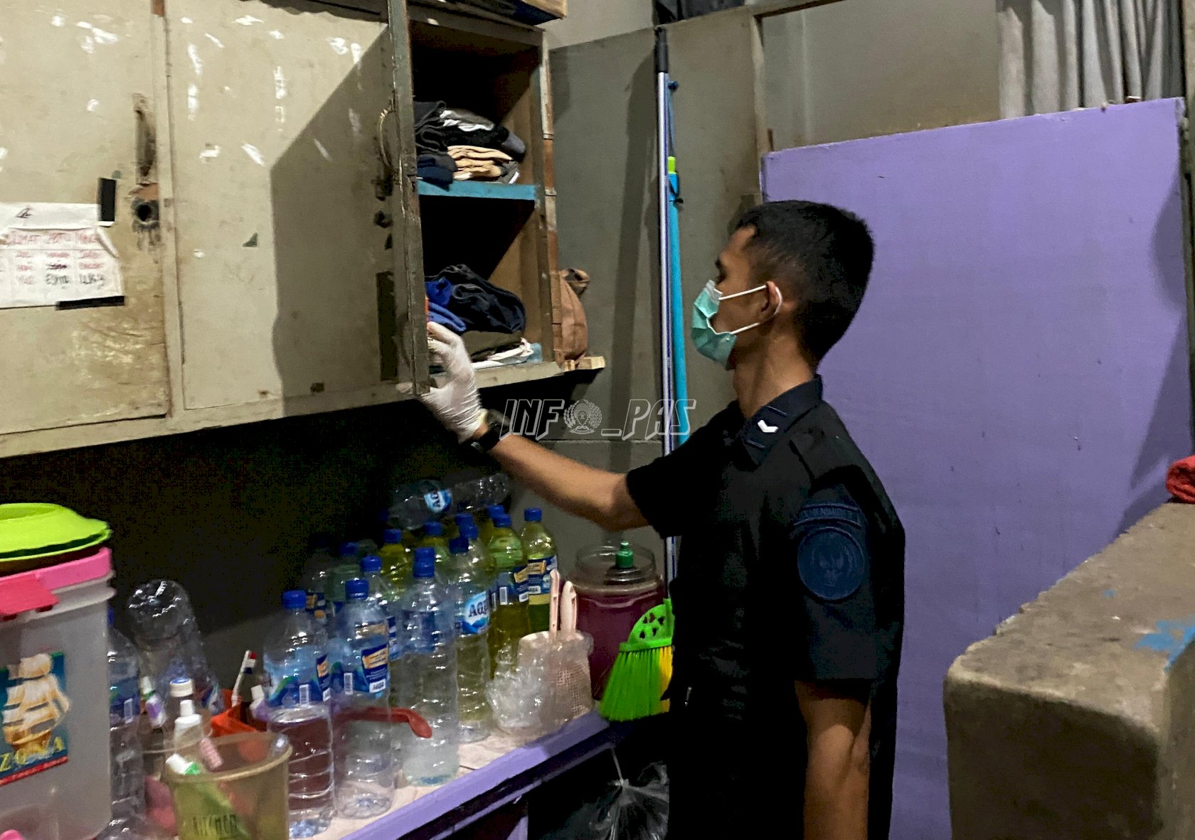 Kanwil Ditjenpas Kaltim Pimpin Razia Gabungan di Lapas Narkotika Samarinda