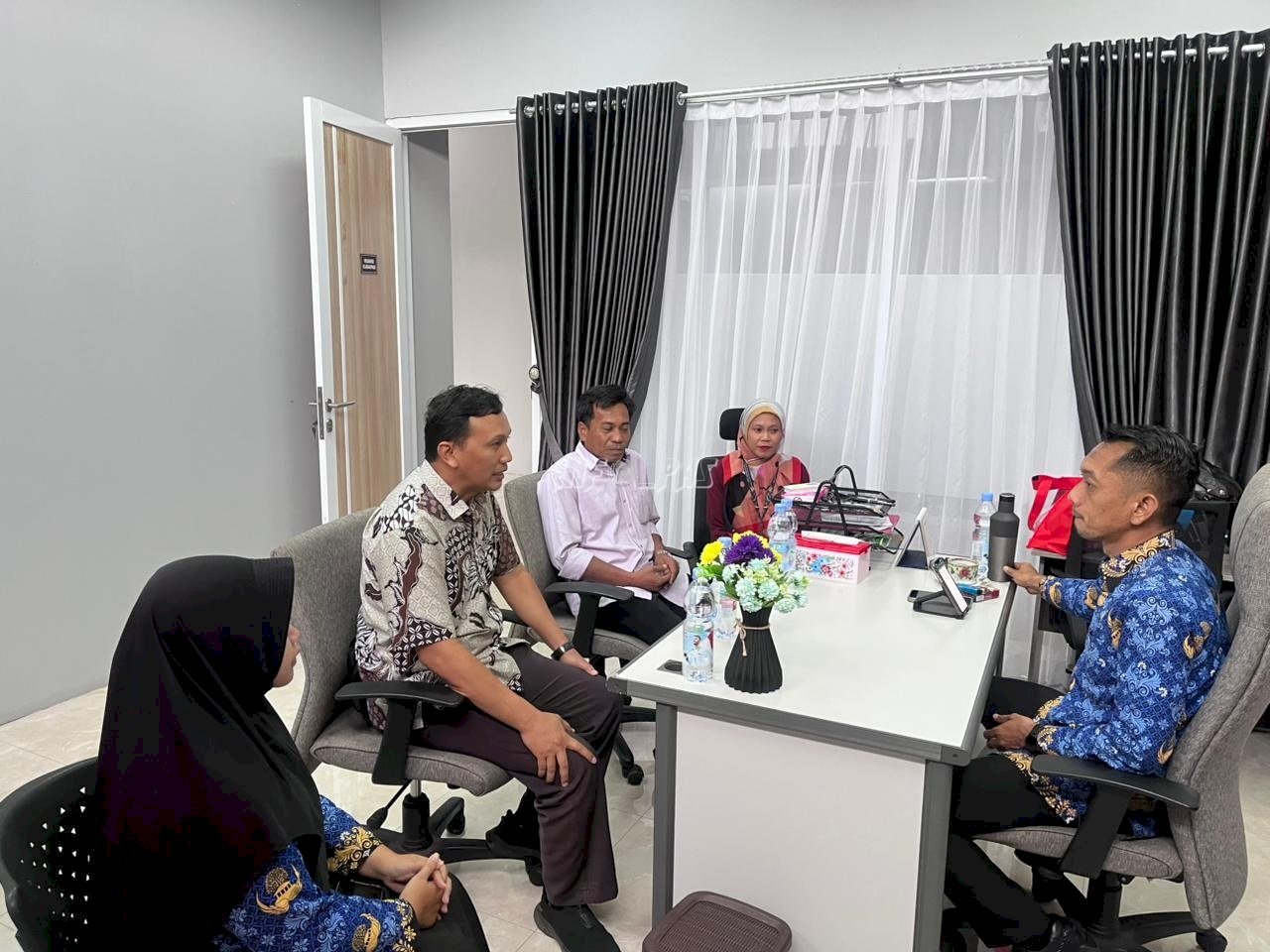 Perkuat Sinergi Perlindungan Anak, Bapas Tanjungpandan Terima Kunjungan UPTD PPA Beltim